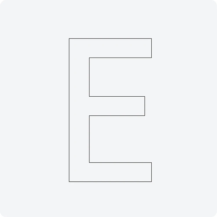 E E